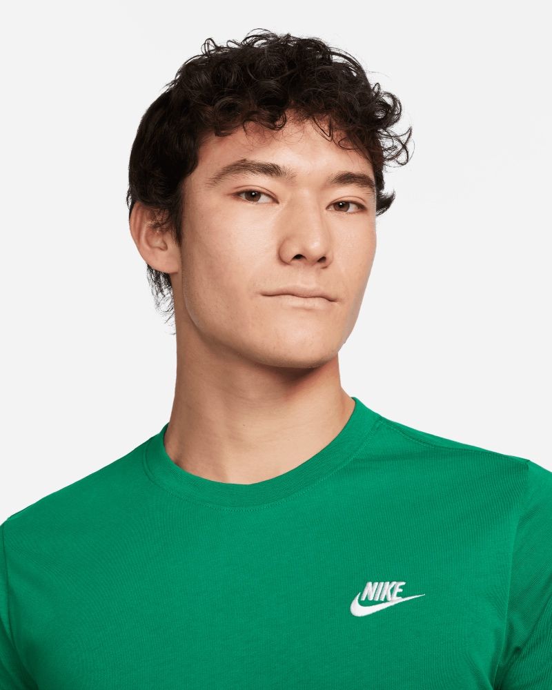 T-shirt Nike Sportswear Club Vert Bouteille pour homme