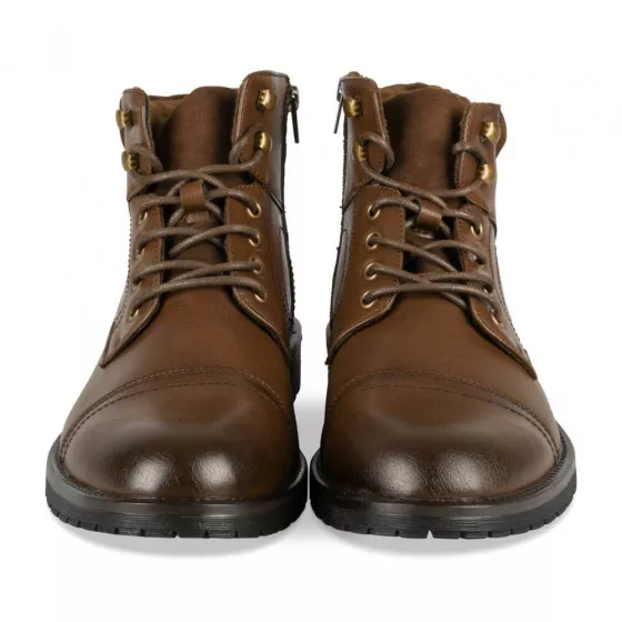 Bottines MARRON DENIM SIDE