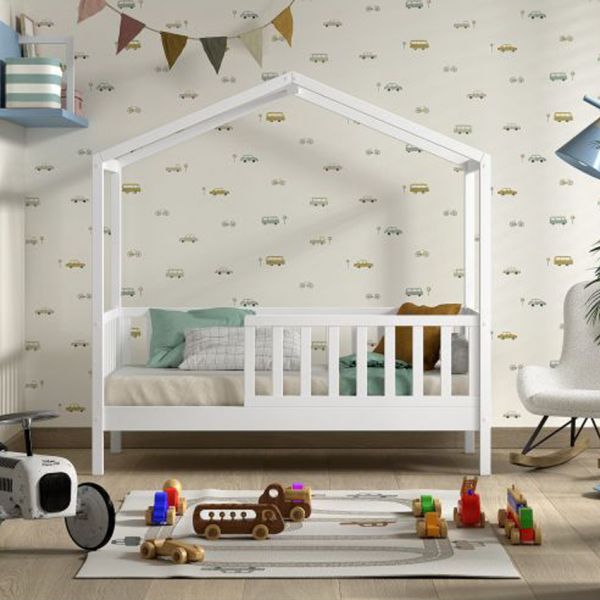 Vipack Dallas Juniorbed – 70 x 140 cm – Wit