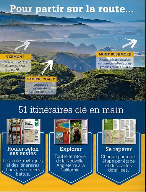LONELY PLANET - SUR LA ROUTE DES ETATS UNIS