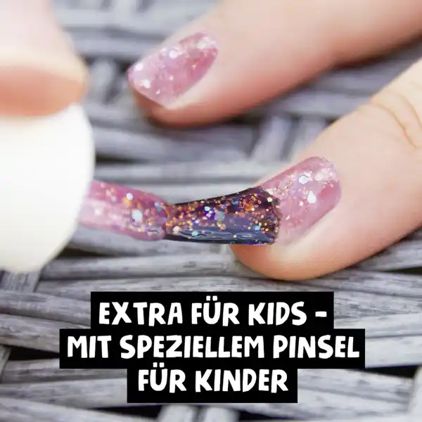 Peel-Off Nagellack 05 Glitzer Pink