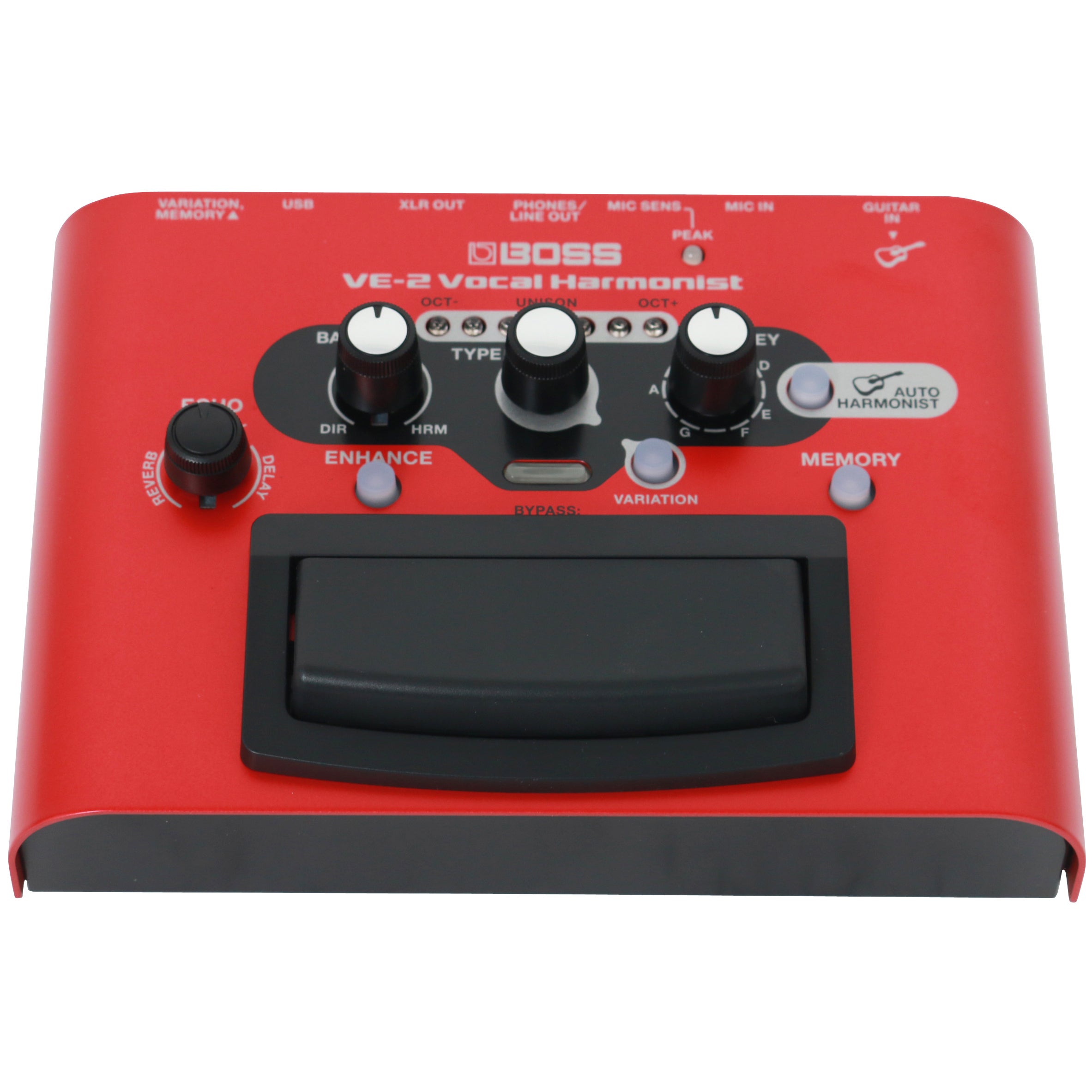 Boss VE-2 Vocal Harmonist effectpedaal voor zang