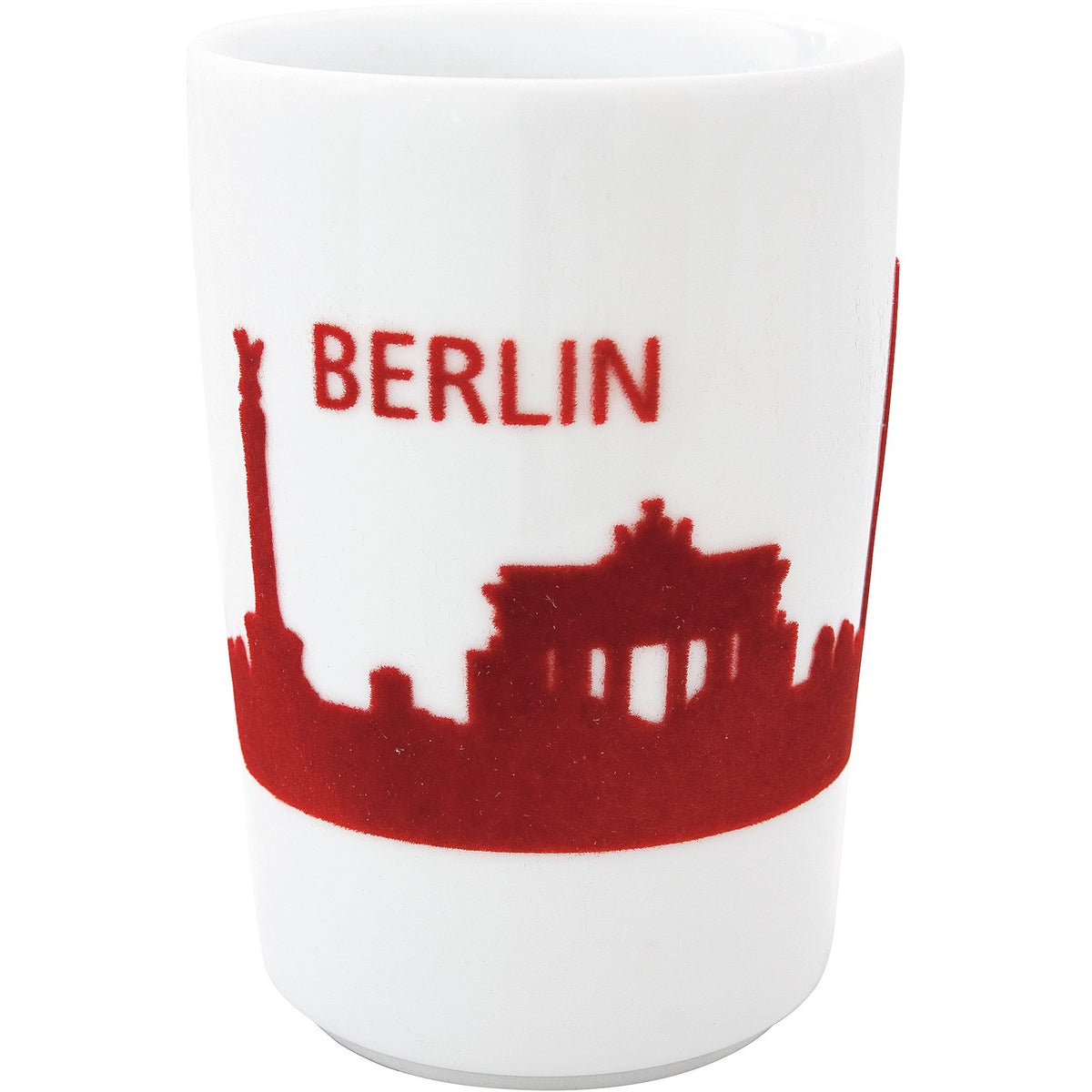 KAHLA touch! Maxi-Becher 0,35 l Skyline rot Berlin