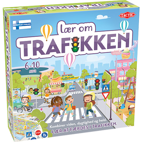 Lær om: trafikken - brætspil