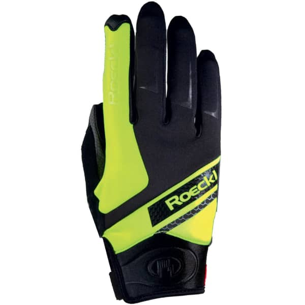 Gant ski de fond ROECKL LIDHULT BLACK/YELLOW