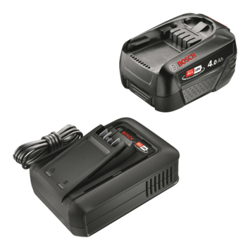 Bosch 18V accu 4.0Ah   lader voor het 'Power for All' accuplatform van Bosch, Gardena en o.a. Gloria