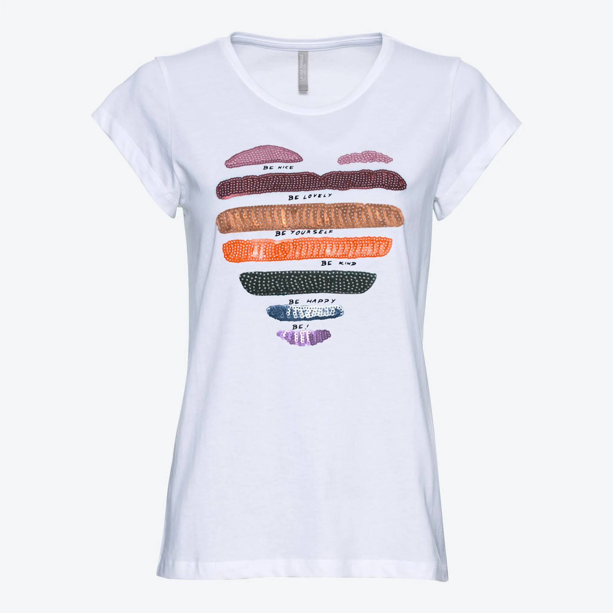 Damen-T-Shirt mit Frontaufdruck