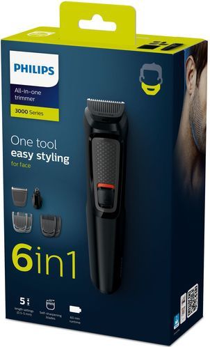 Philips - MG3710/15 - Multitrimmer - Zwart - Kunststof - 1 st