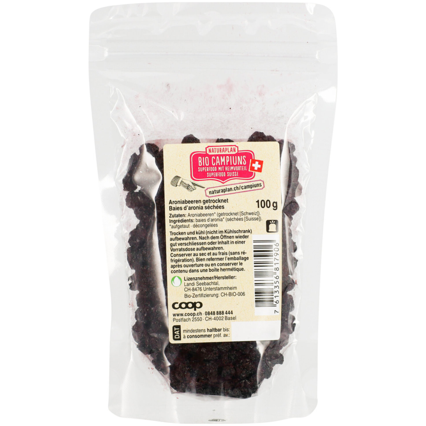Naturaplan Bio Campiuns Aroniabeeren getrocknet