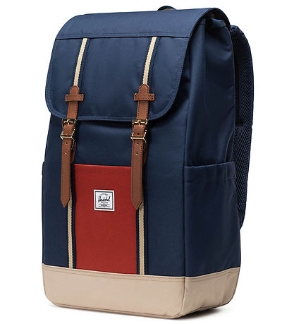 Herschel Rygs?k - Retreat - Blåck Iris/Rød Ochre/Twill
