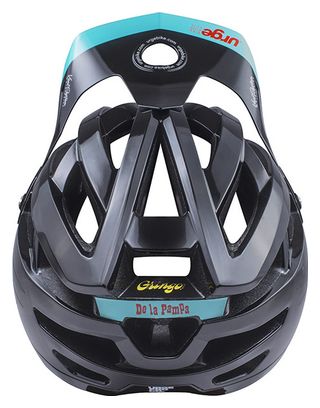 Casque avec Mentonière Amovible URGE Gringo de la Pampa Noir