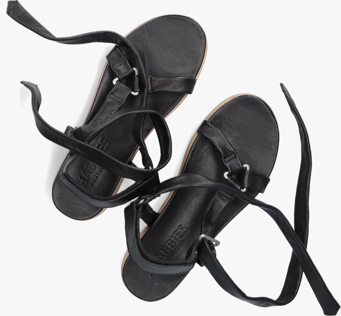 SHABBIES zwarte shabbies sandalen 170020244