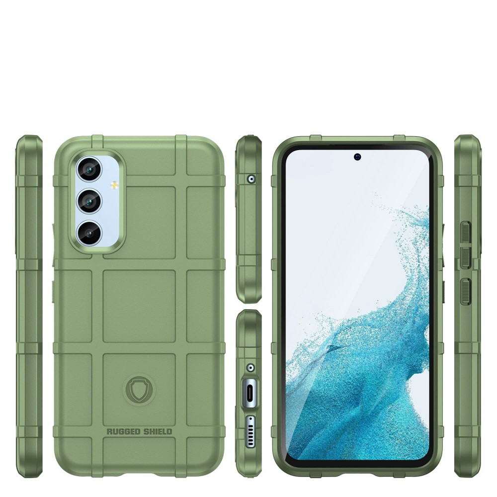 Samsung Galaxy A54 5G Outdoor Gummi Schutzhülle Anti-Shock - Grün