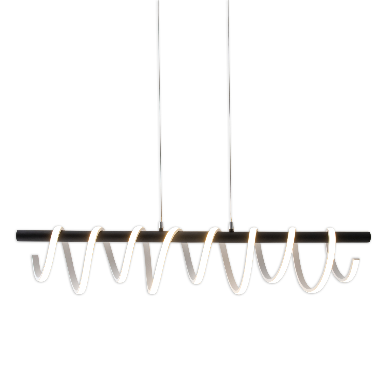 LED Pendelleuchte - schwarz - dimmbar