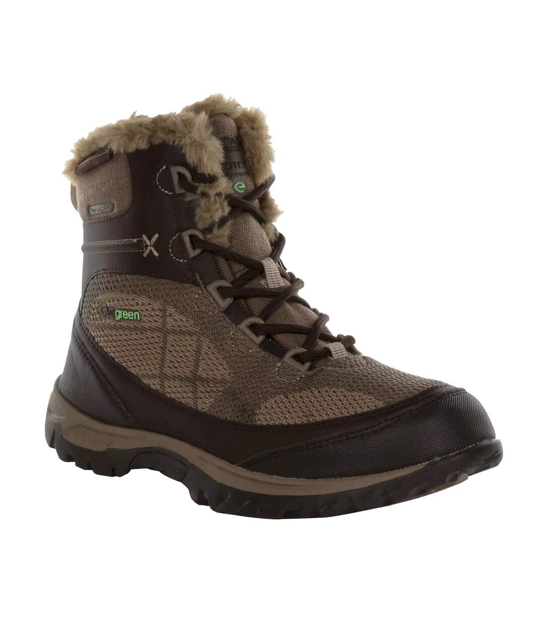 Regatta - Bottines de marche HAWTHORN EVO - Femme (Marron foncé / Argile) - UTRG8454