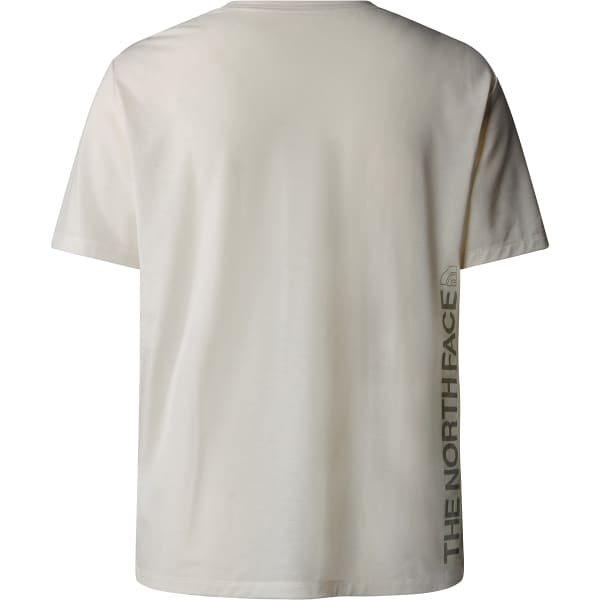 T-shirt THE NORTH FACE W LINEAR SIDE FOUNDATION S/S TEE WHITE DUNE
