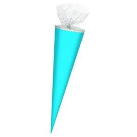 Livepac Office Bastel Schultüte rund, 70 cm, hellblau