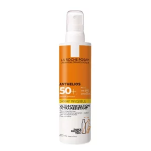 Anthelios Crème Solaire en Spray Invisible Corps SPF50+ Avec Parfum - 200ml