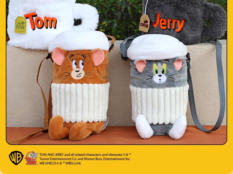 HUGKIS - Tom & Jerry Coffee Cup Crossbody Bag (diverse ontwerpen)