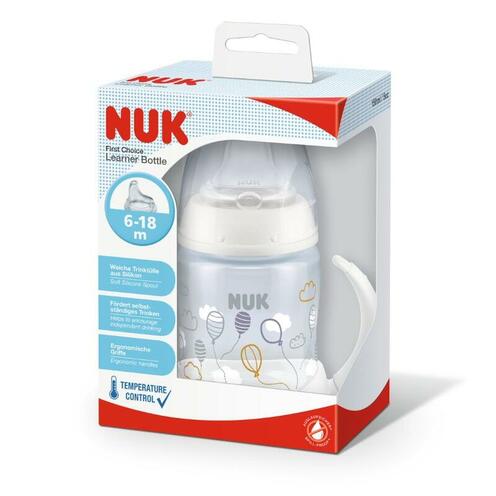 Tasse d'apprentissage First Choice + TC 150ml Blanc - NUK