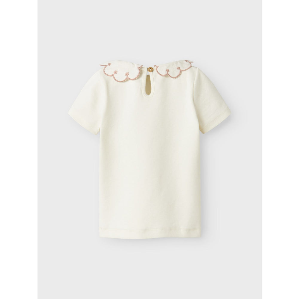 Køb Lil'Atelier Coconut Milk Misty Rose Nmffundo Ss Slim Top Lil