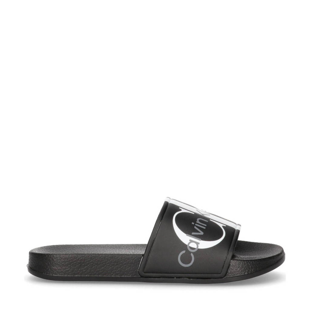 Calvin Klein badslippers zwart