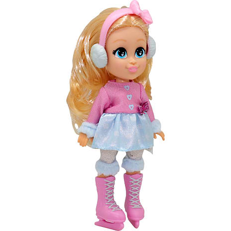 Love Diana dukke skøjteprinsesse - 15 cm