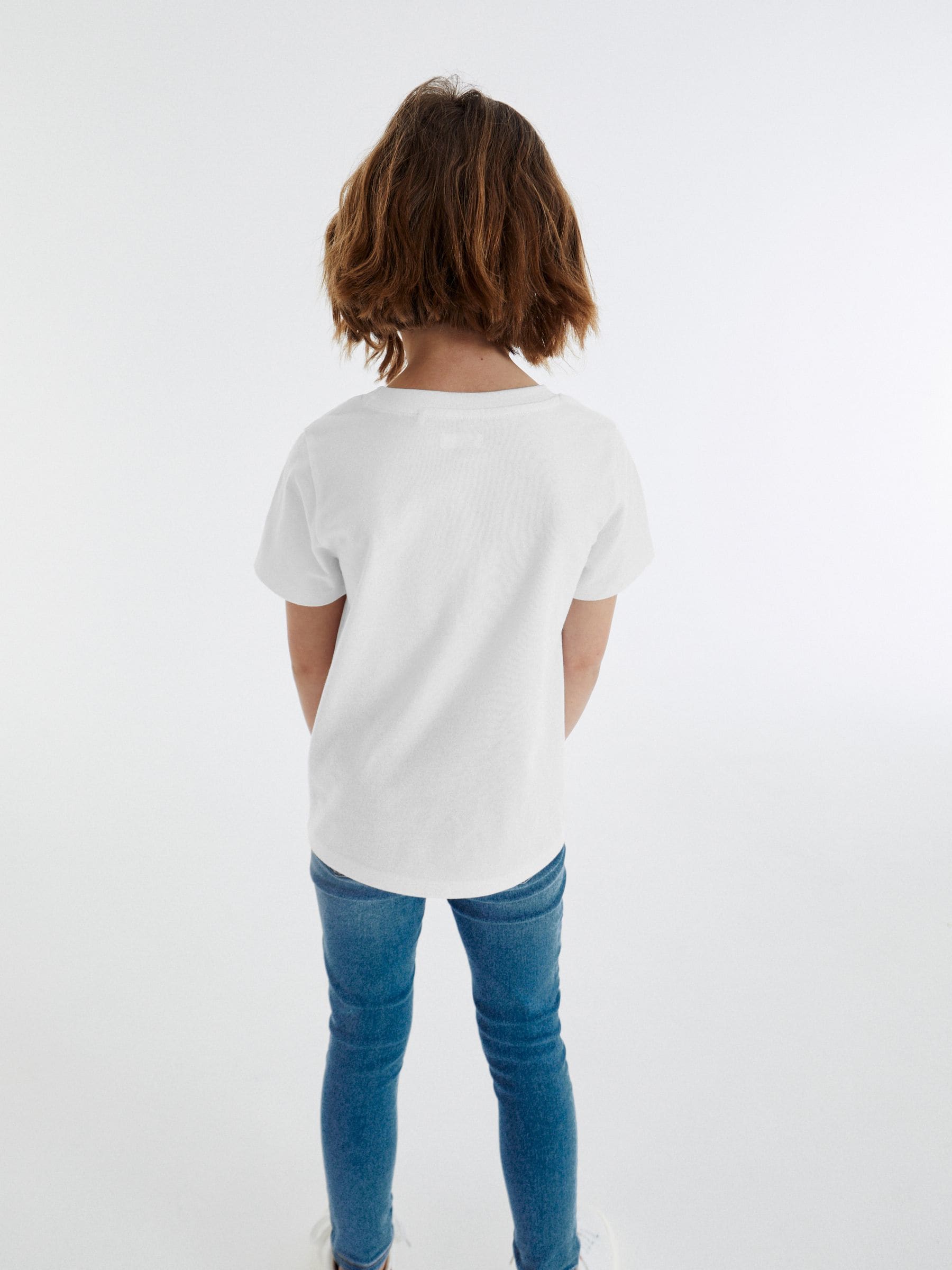 Wit - T-shirt (3-16 jr)
