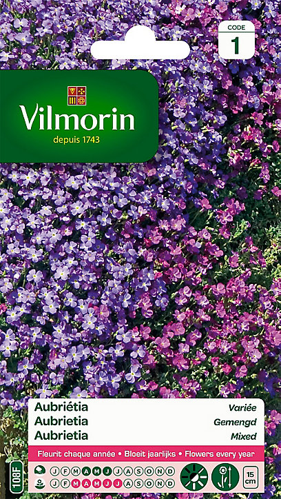 Graines d'Aubriétia Varié Vilmorin