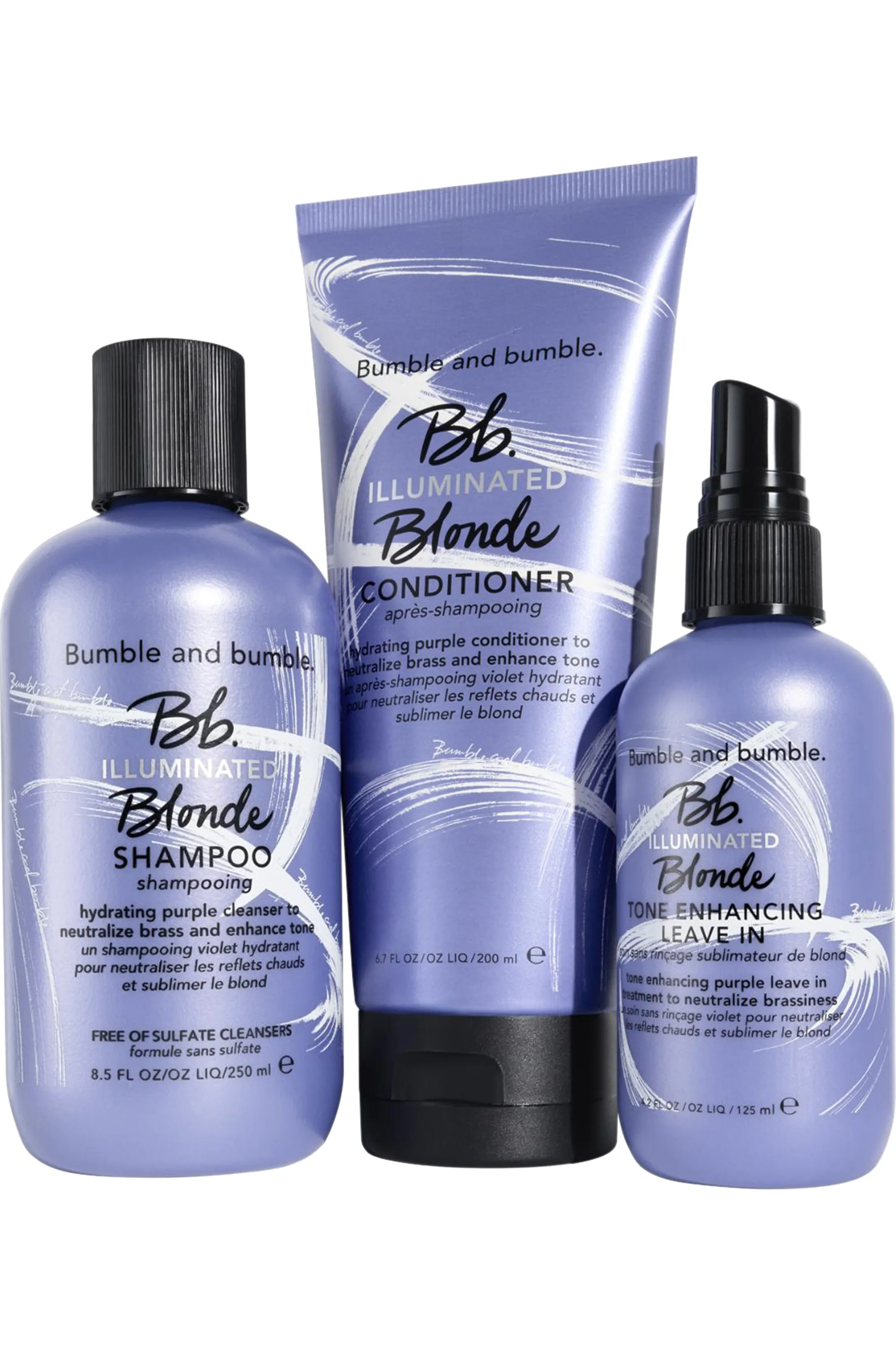 Bumble and bumble. Shampooing violet raviveur de blond Bb.Illuminated Blonde-250 ml