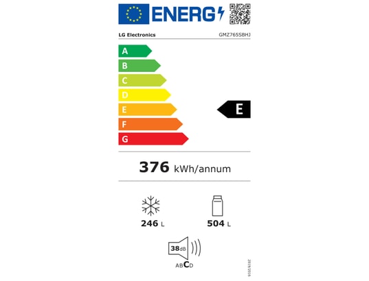 LG - Réfrigérateur américain GMZ765SBHJ