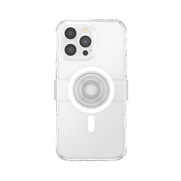 iPhone 14 Pro Max MagSafe Hardcase Hülle   PopGrip Slide (806483) - Transparent