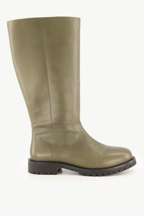 Lederstiefel, XL-Schaft, Weite H