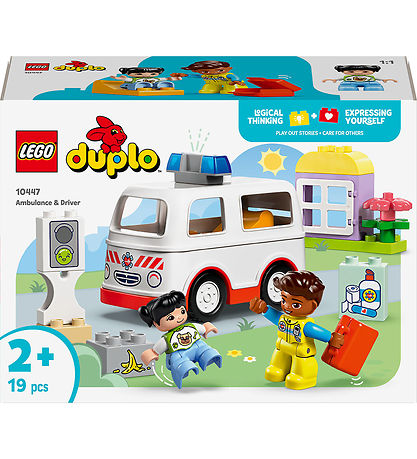 LEGO® DUPLO® - Rettungswagen mit Fahrer 10447 - 19 Teile