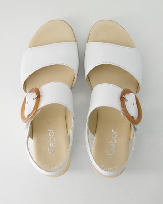 Gabor 64.645.21 Sandalen in Weiß