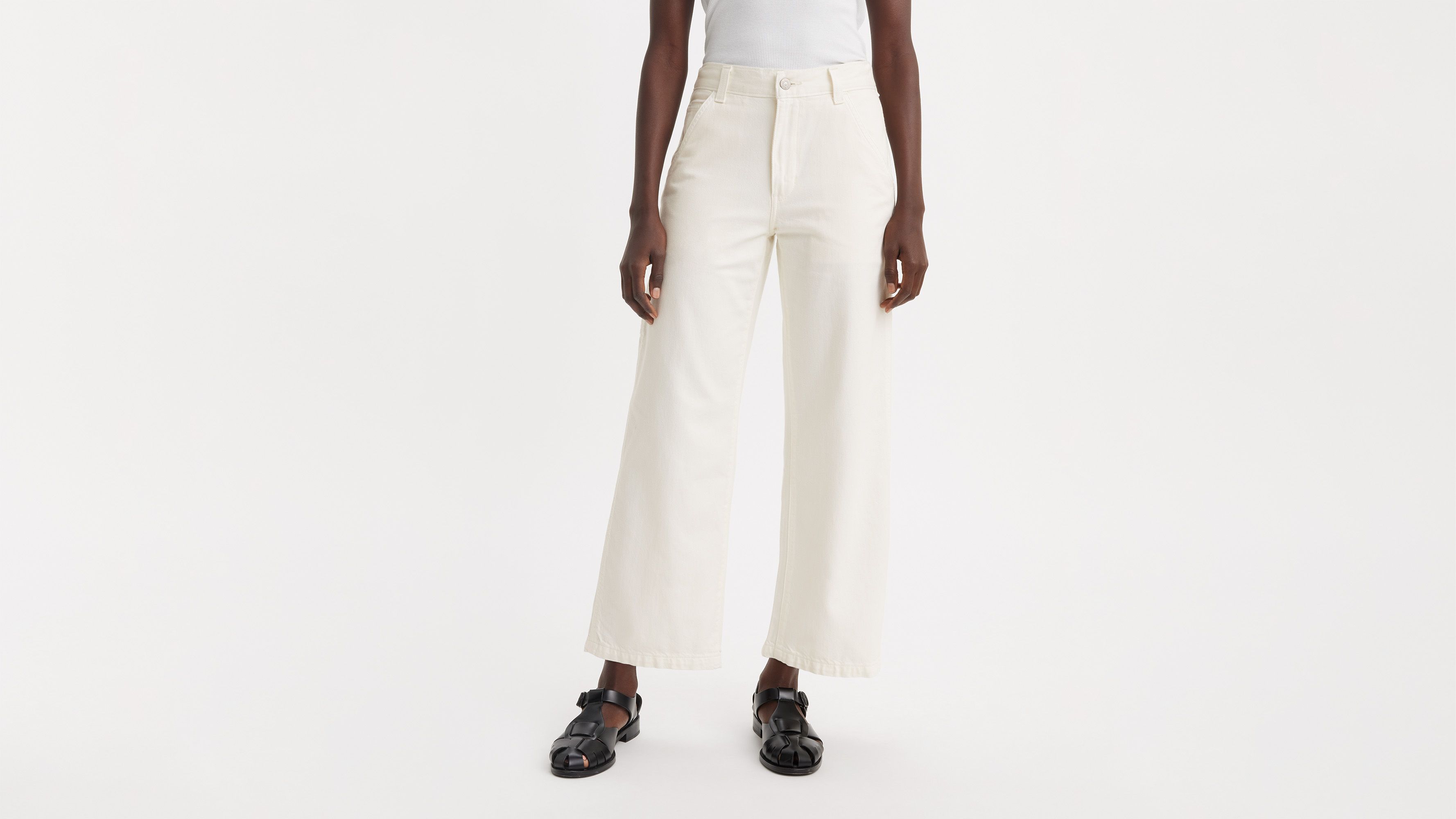 Jean Baggy Carpenter Lightweight - Serenity Now - Cream