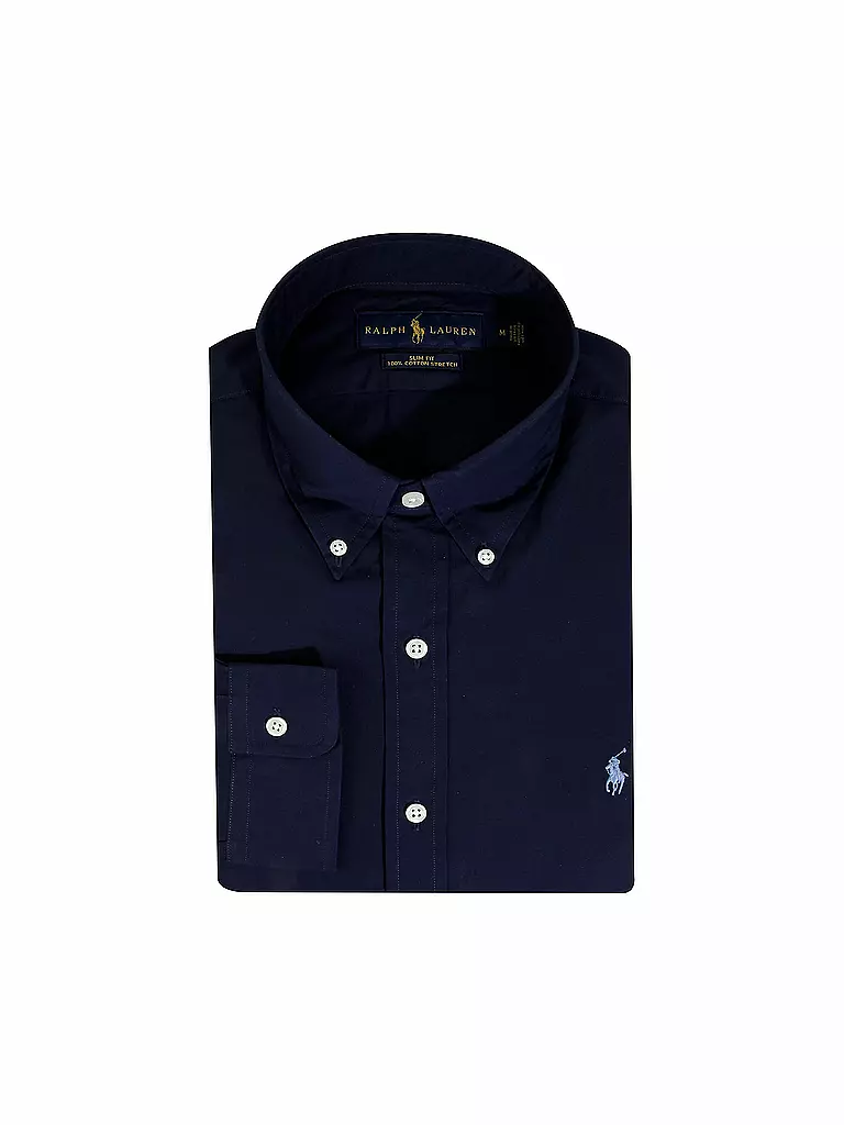 POLO RALPH LAUREN Hemd Slim Fit blau
