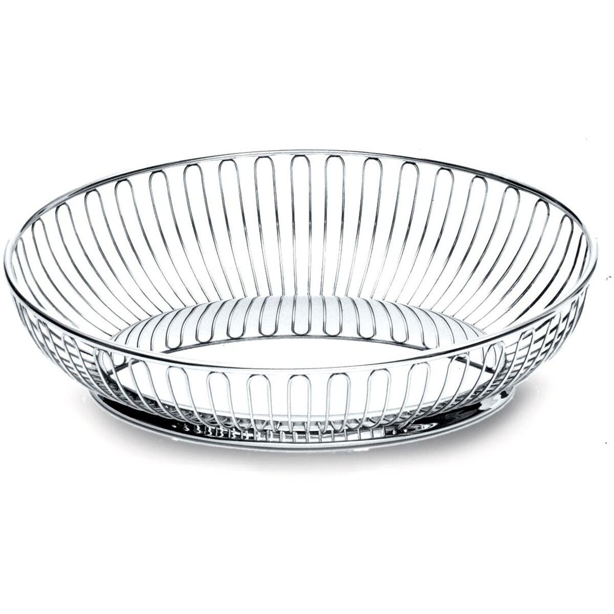 Oval Fruktkurv Rustfritt Stål