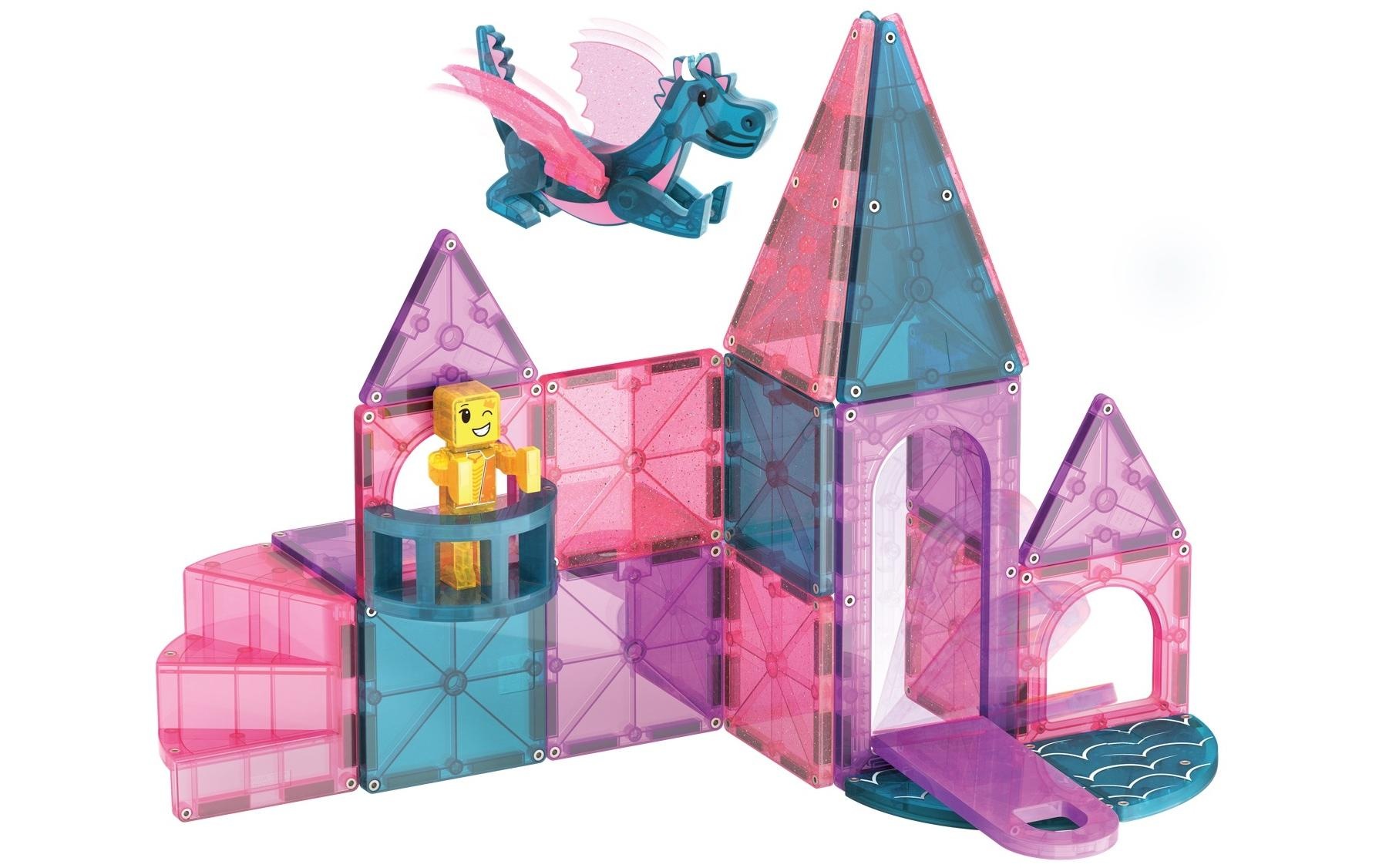 Spielbausteine »Magna-Tiles Schloss 25-teilig«