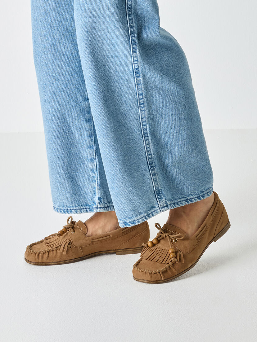 Leren Mocassin - bruin
