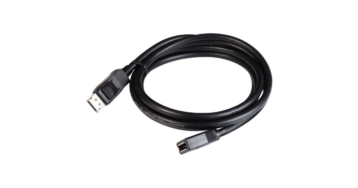 Club 3DDisplayPort 1.4 HBR3 Extension Cable 8K60Hz M/F verlengkabel  (Zwart, 2 meter, CAC-1022)