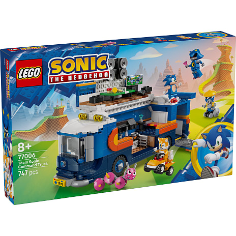 LEGO Sonic the Hedgehog Team Sonics kommandovogn 77006