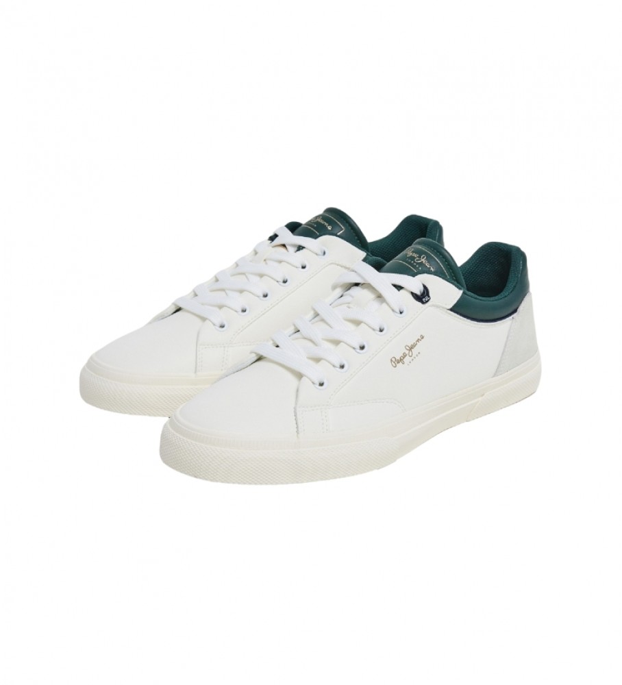Tênis Pepe Jeans Kenton Journey M de couro branco