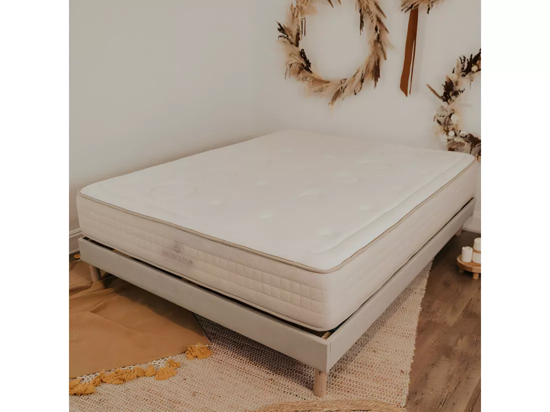 NUIT DE COTON | Matelas PRELUDE 2.0 140x190 cm | Latex 100% Naturel