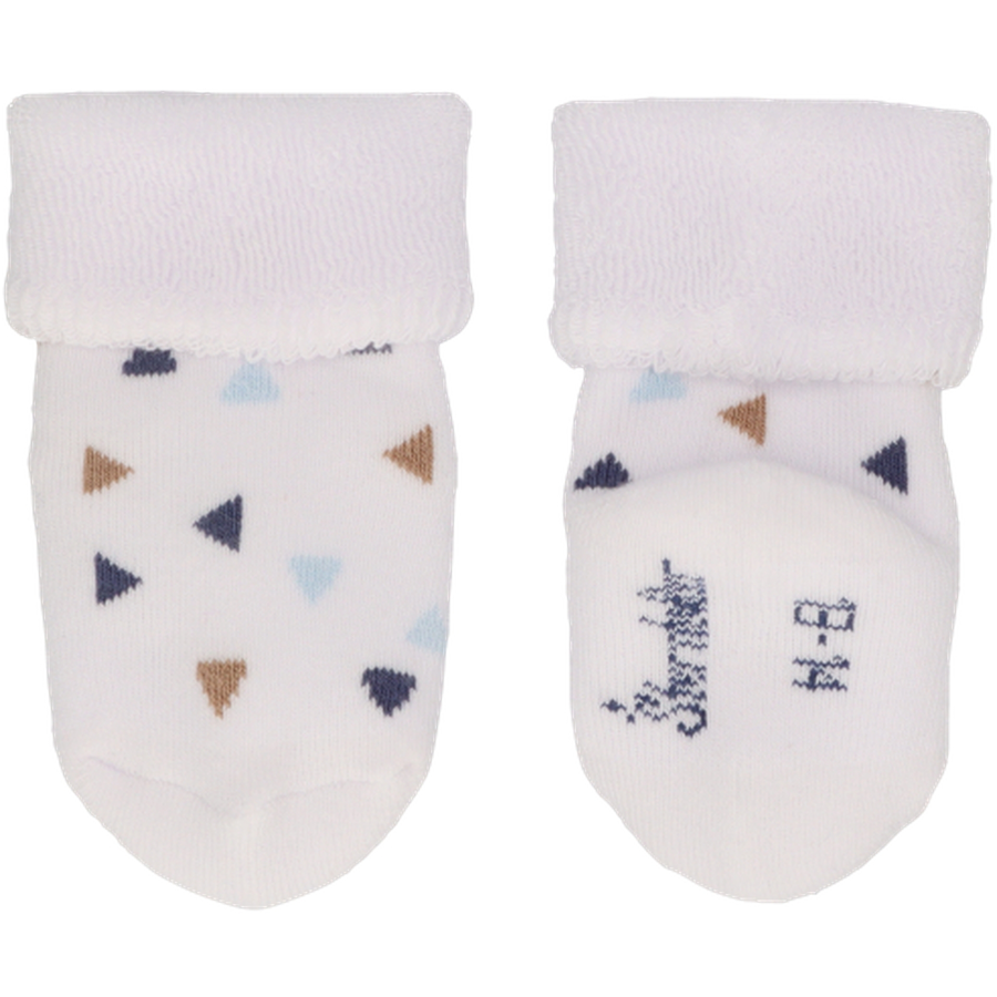 Sterntaler Baby-Socke 3er Bär blau