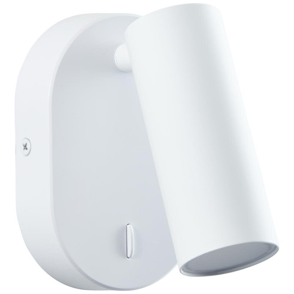 LED wandlamp Soeren in mat wit, 4,2W, 410lm