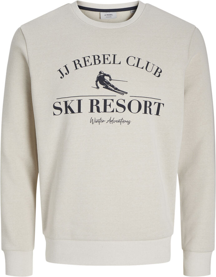 JJ-REBEL JREBANDREW SWEAT CREW NECK Moonbeam