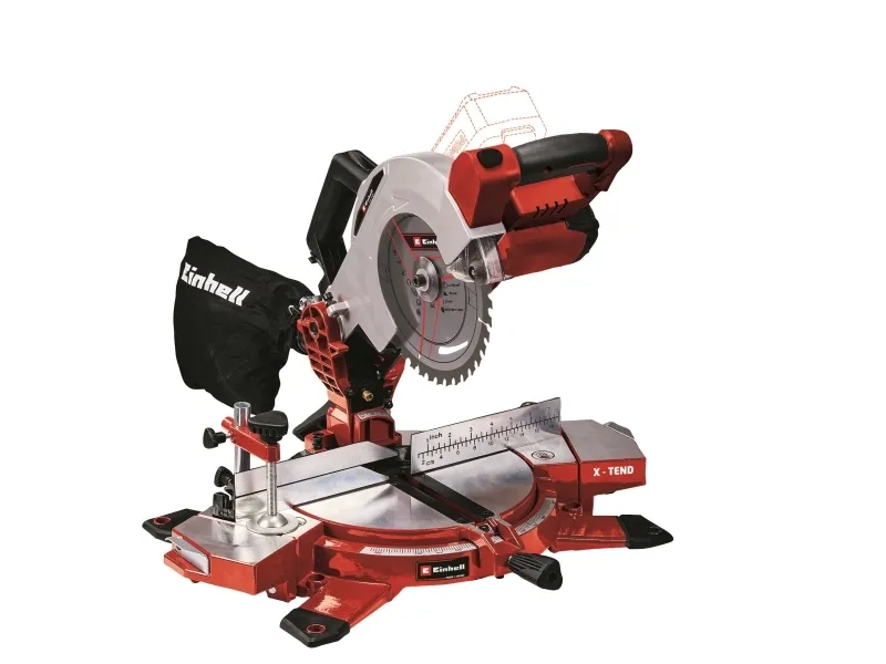 Einhell Einhell TE-MS 18/210 akku kap-/geringssav Ø210 mm 18V u/batteri og lader - SOLO