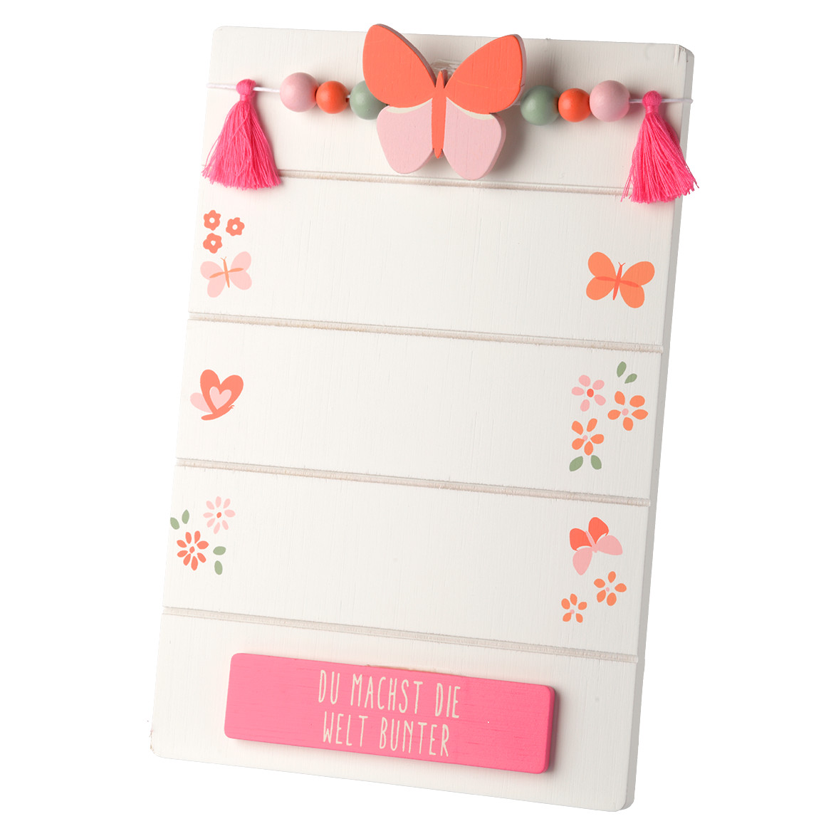 Topomini Bilderrahmen mit Schmetterling-Clip rosa