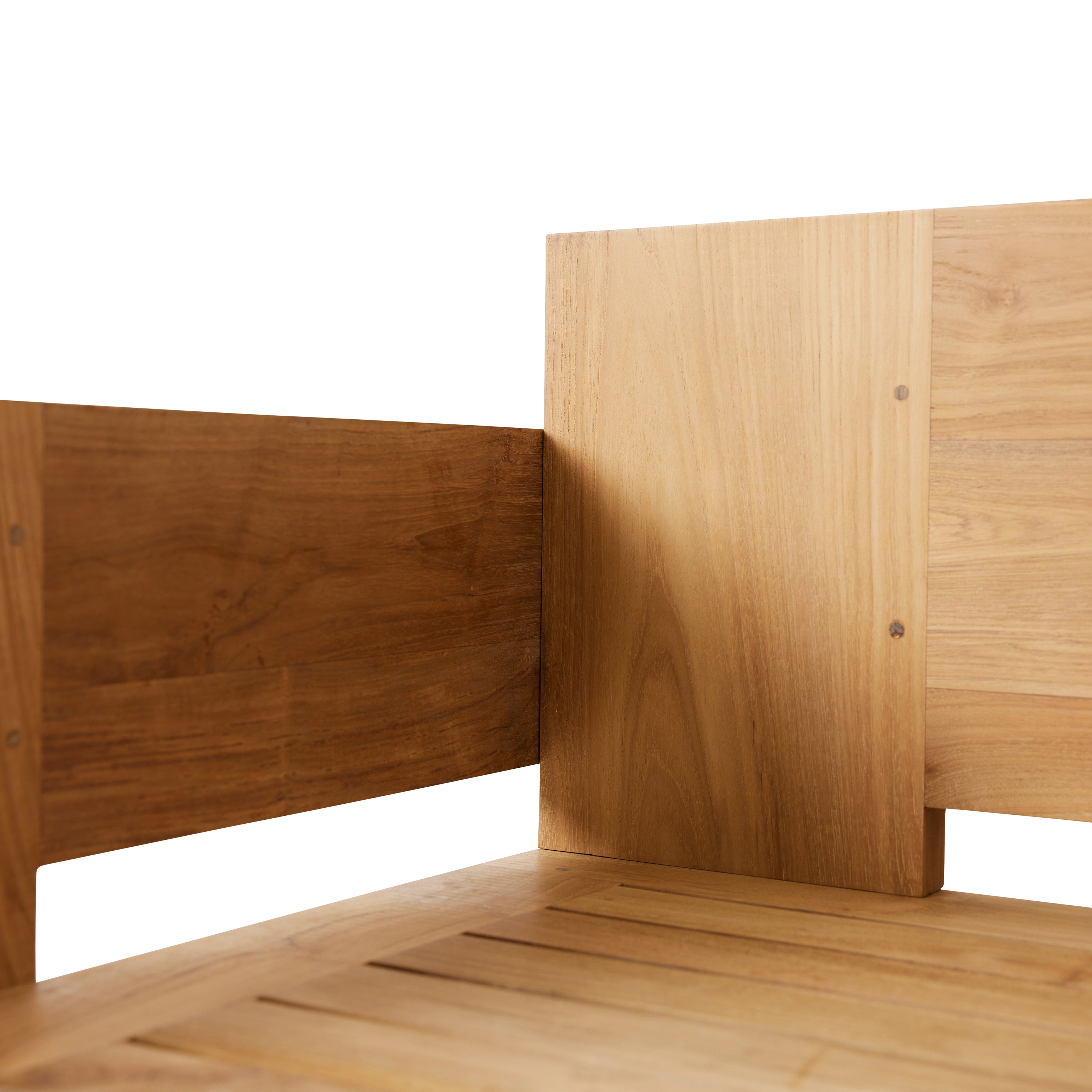 HKliving Teak Tuinbank - Retro